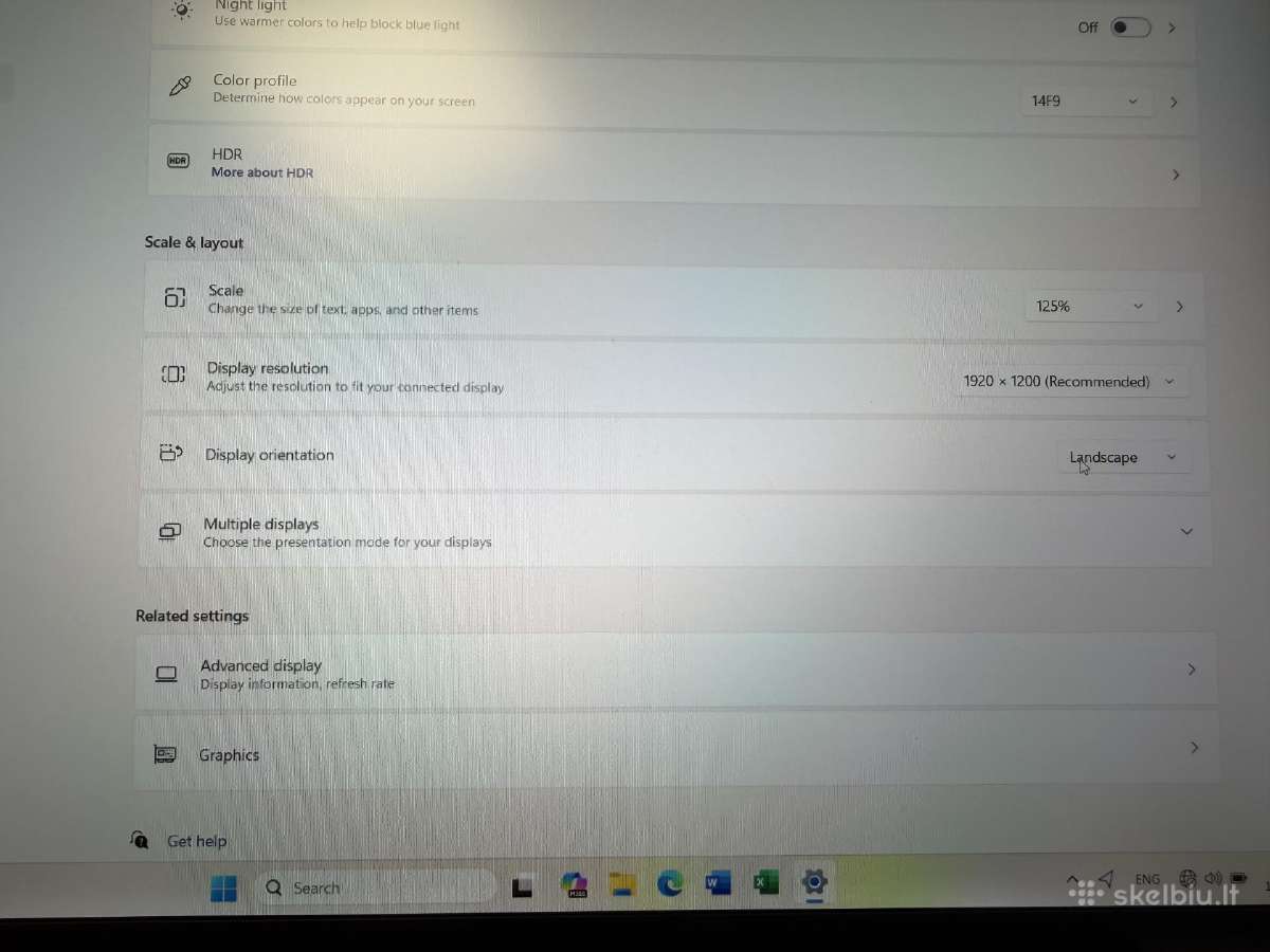 Dell Xps 13 9310 11tg Gen i7-1185g7 3.00ghz - nuotraukos Nr. 8