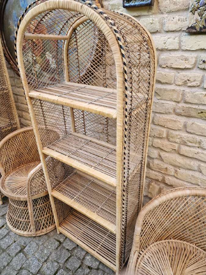 Vintažiniai rankų darbo skelto bambuko krėslai - nuotraukos Nr. 30