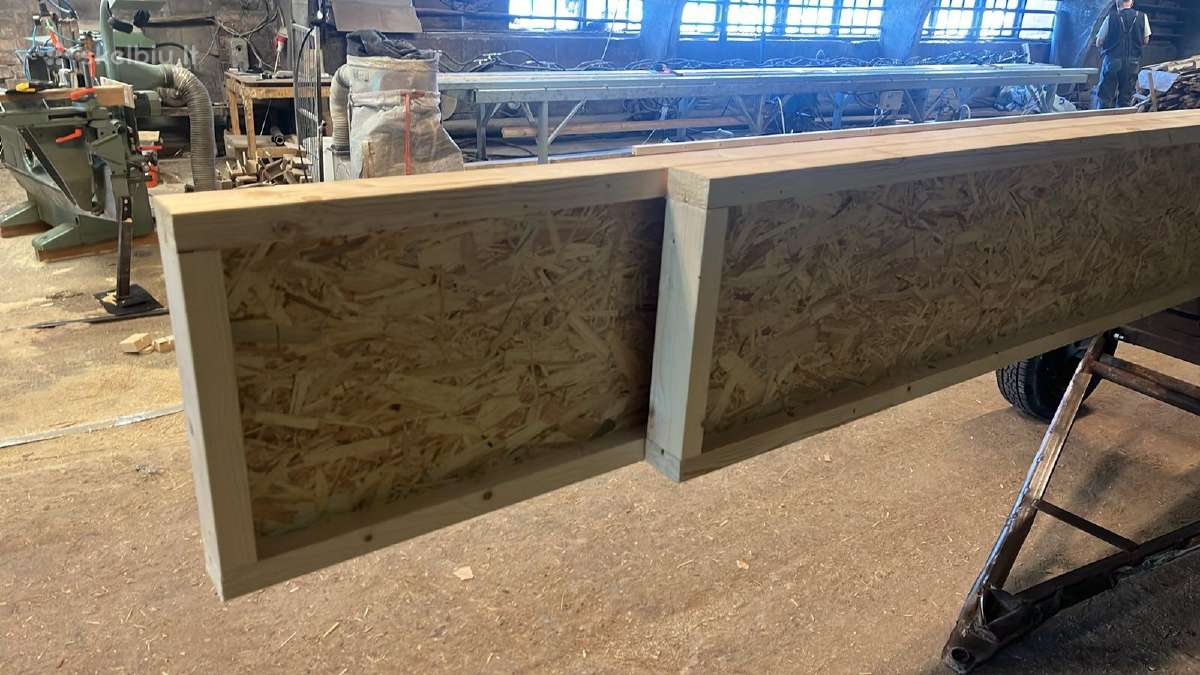 I-beam sijos statybinė mediena dvitėjės - nuotraukos Nr. 4