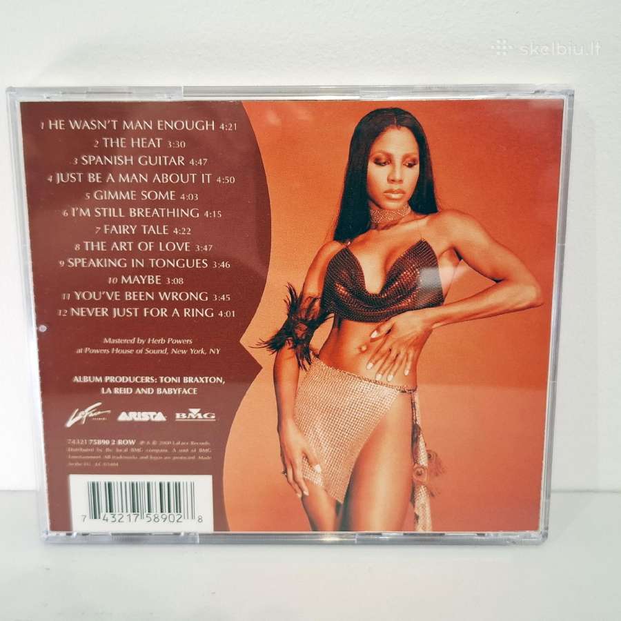 Toni Braxton - The Heat (CD, Albumas) - nuotraukos Nr. 2