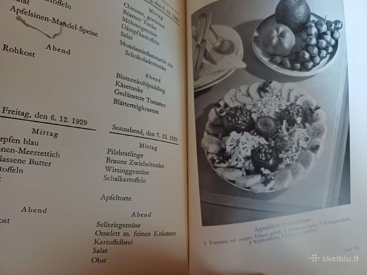 Parduodu knyga.mano dieta,1930m - nuotraukos Nr. 4