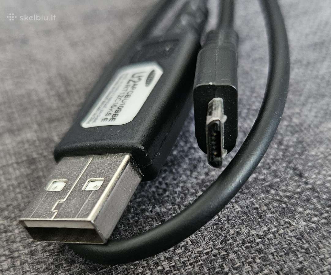 Laidas Usb/mini Usb duomenų perdavimui+pakrovėjas - nuotraukos Nr. 3
