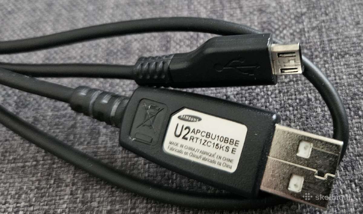 Laidas Usb/mini Usb duomenų perdavimui+pakrovėjas - nuotraukos Nr. 5