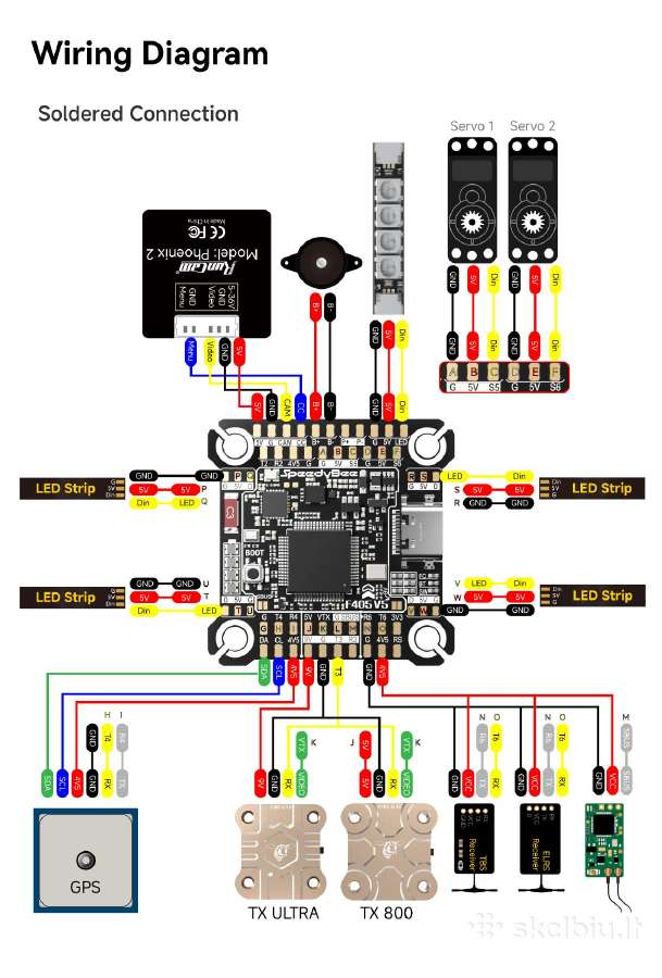 Nauji Speedybee V5 Ox32 55a 30x30 Fc&esc Stack - nuotraukos Nr. 14