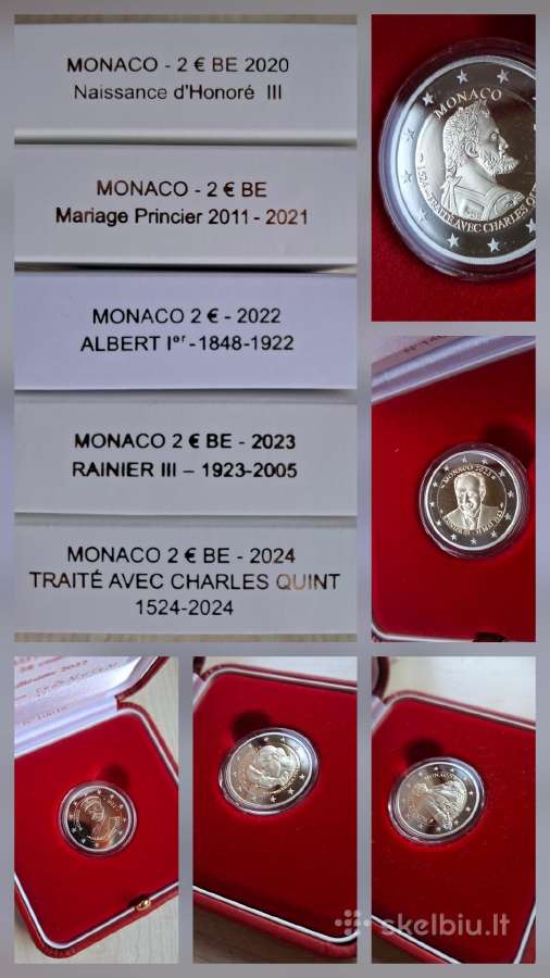 2022 Monakas 2 € Proof