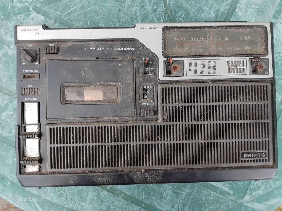 Philips panasonic hitachi magnetolos-bombox - nuotraukos Nr. 13