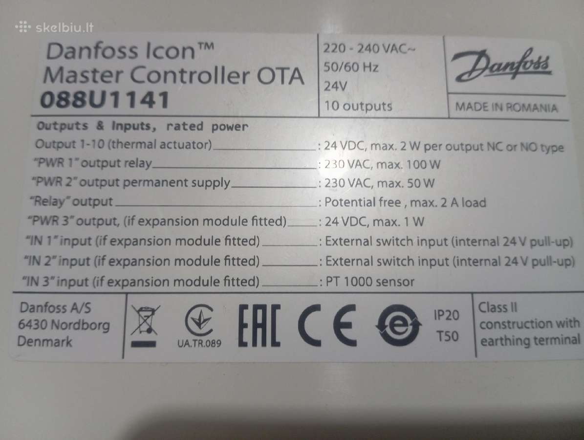 Terminė pavara Danfoss
