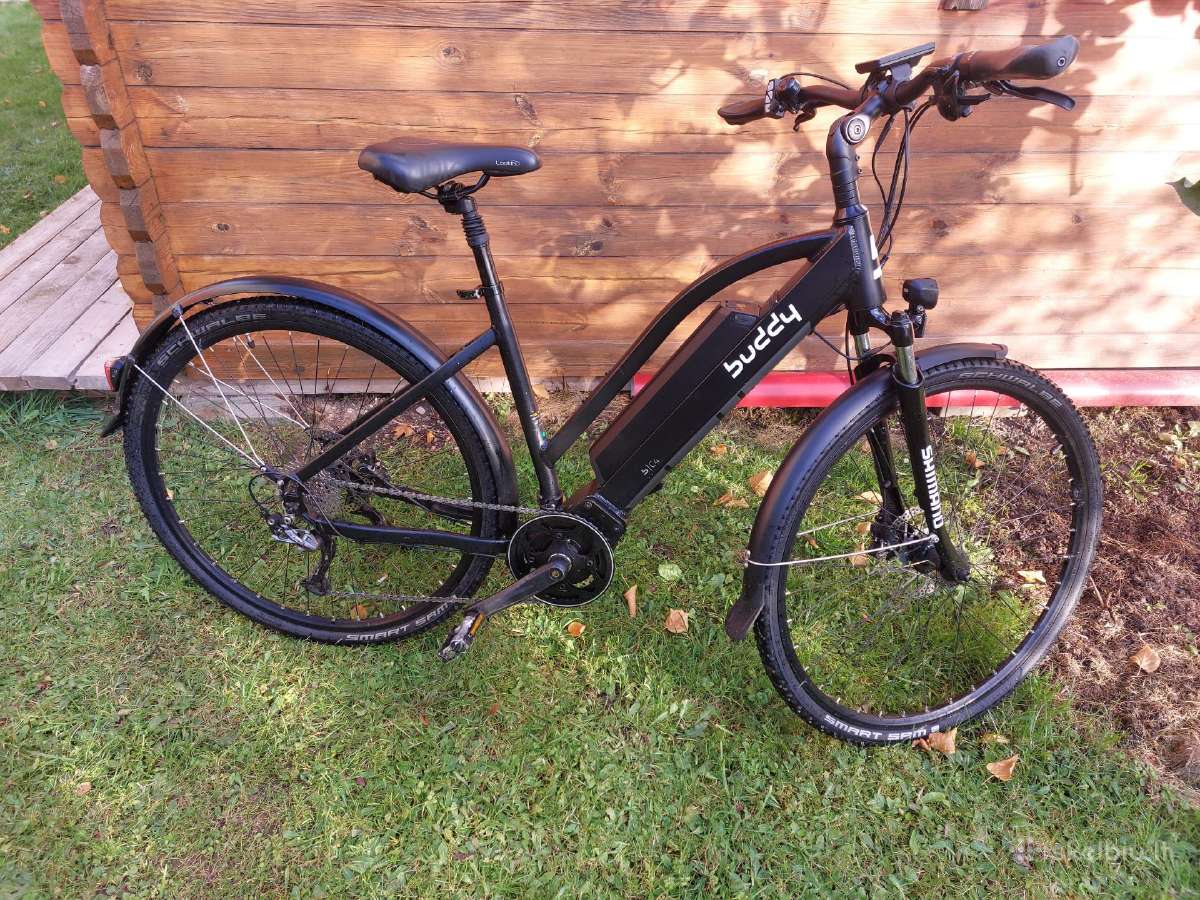 Elektrinis Dviratis Buddy Bike C4 40km/h - nuotraukos Nr. 4