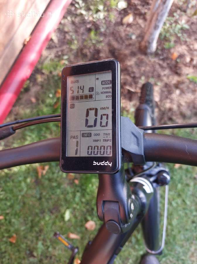 Elektrinis Dviratis Buddy Bike C4 40km/h - nuotraukos Nr. 5