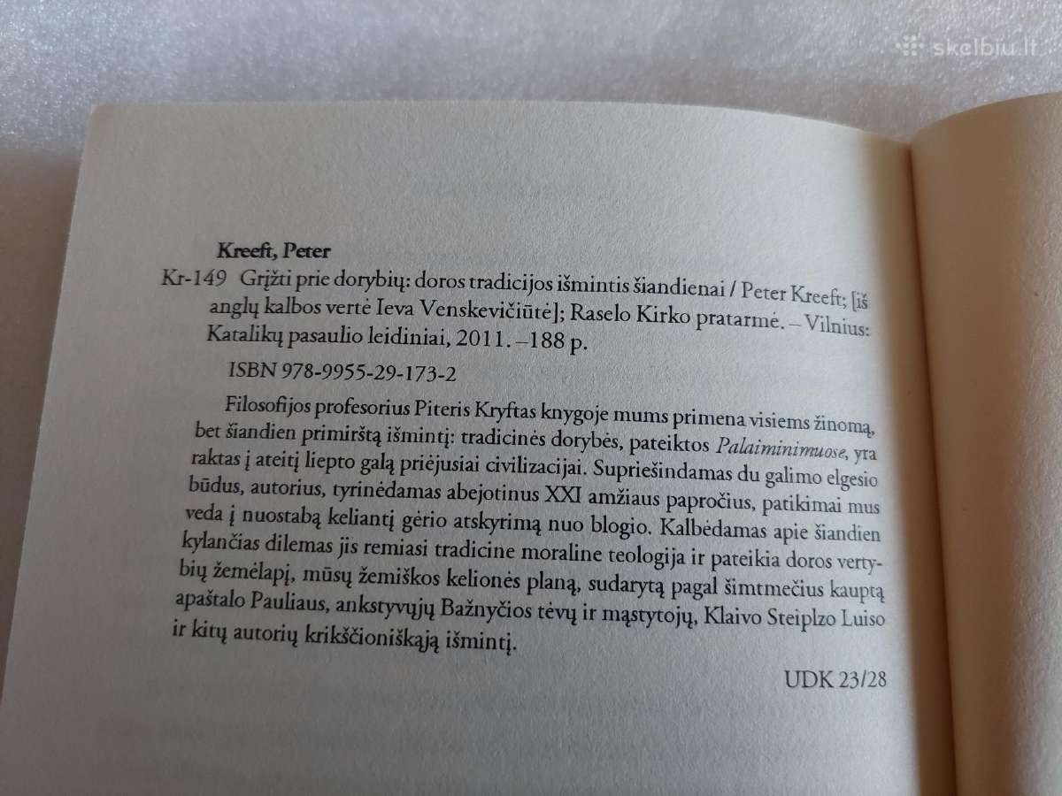 Grįžti prie dorybių - nuotraukos Nr. 3