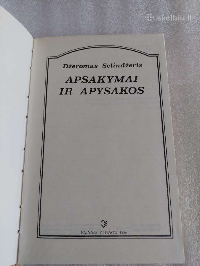 Apsakymai ir apysakos - nuotraukos Nr. 2