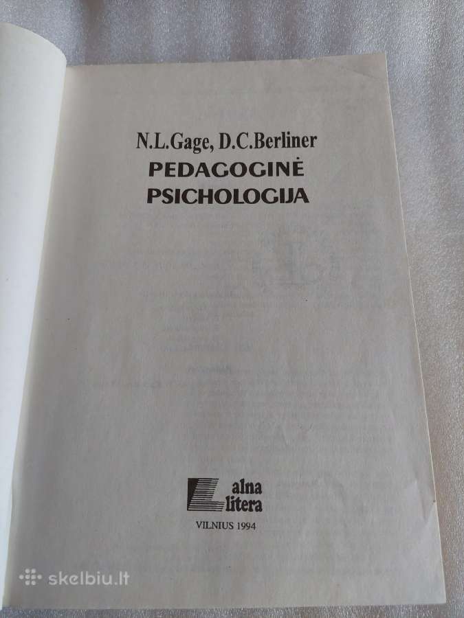 Pedagoginė psichologija - nuotraukos Nr. 2