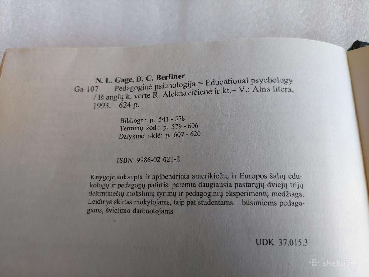 Pedagoginė psichologija - nuotraukos Nr. 8