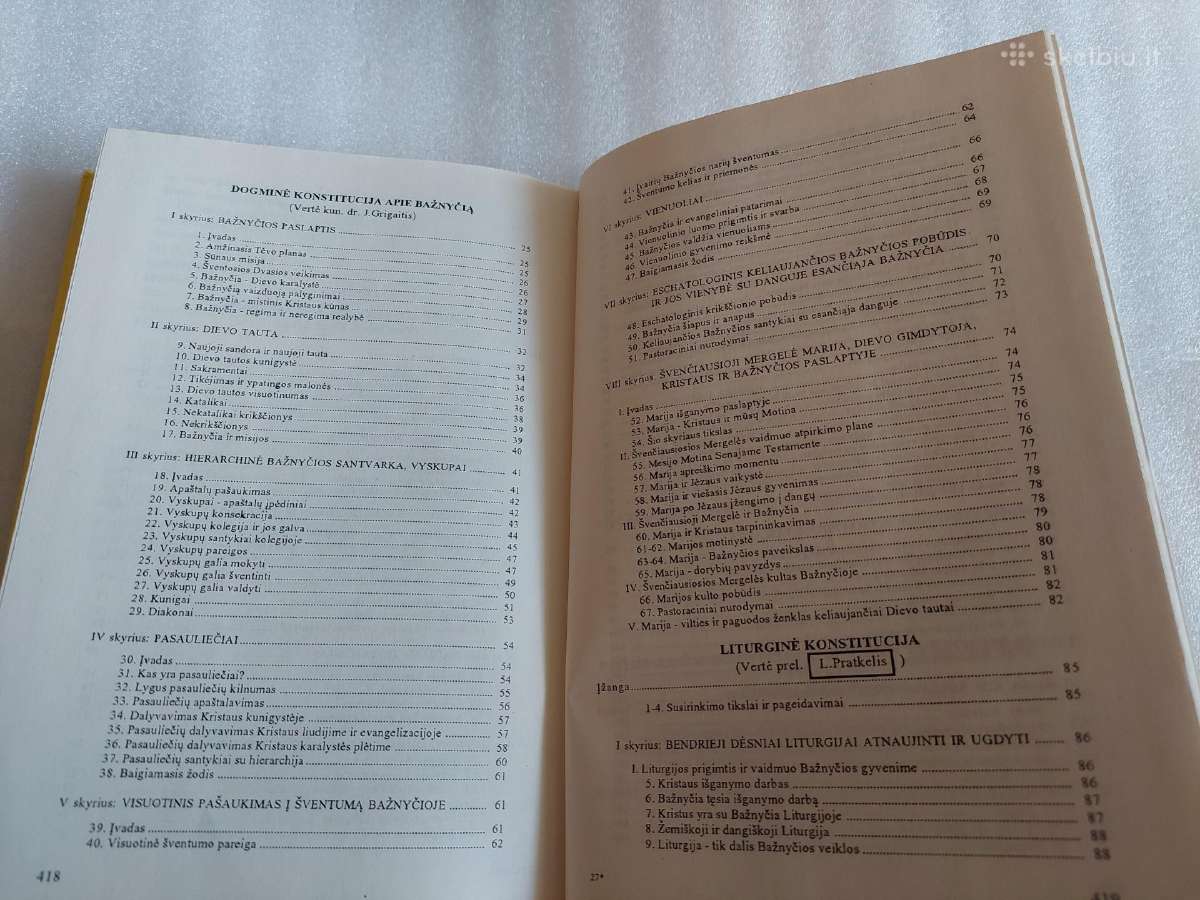 II Vatikano susirinkimo nutarimai - nuotraukos Nr. 4