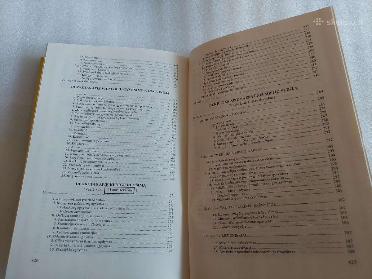 II Vatikano susirinkimo nutarimai - nuotraukos Nr. 8