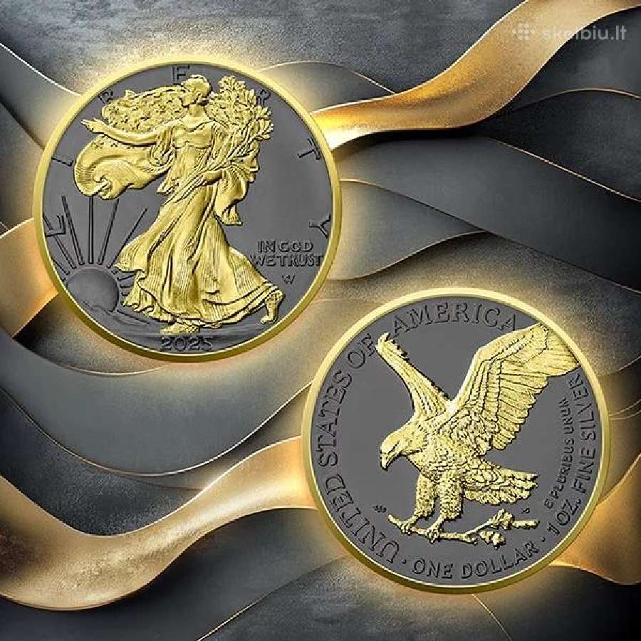 1 oz Silver Eagle, Amerikos sidabrinis erelis.