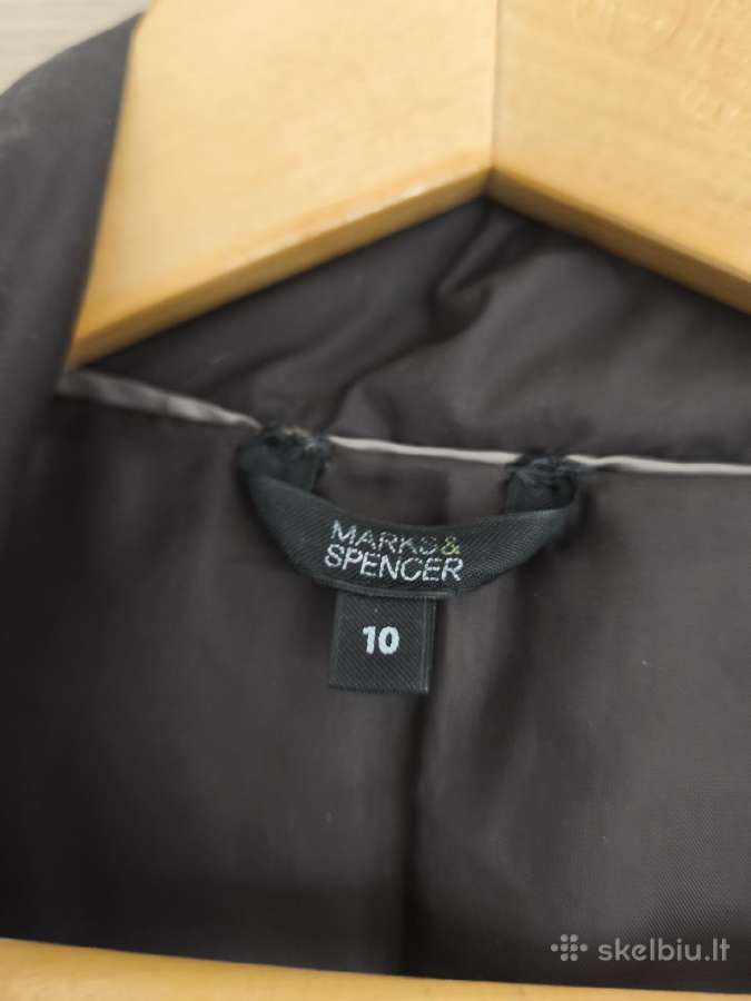 Kokybiškas pūkinis Marks&spencer paltas - nuotraukos Nr. 6