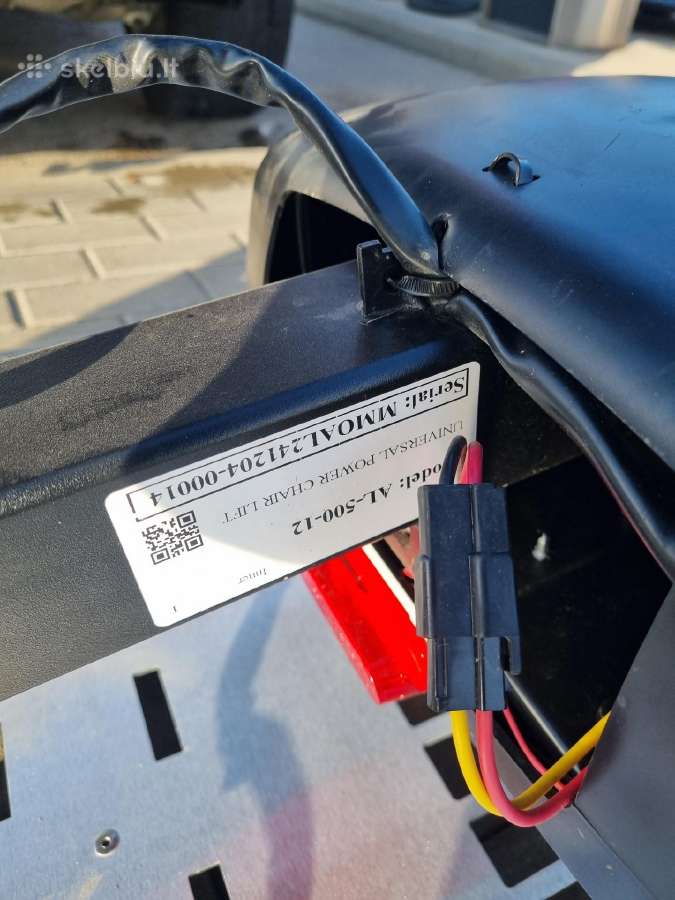 Universal Power Chair Lift, modelis AL-500-12 kelt - nuotraukos Nr. 2