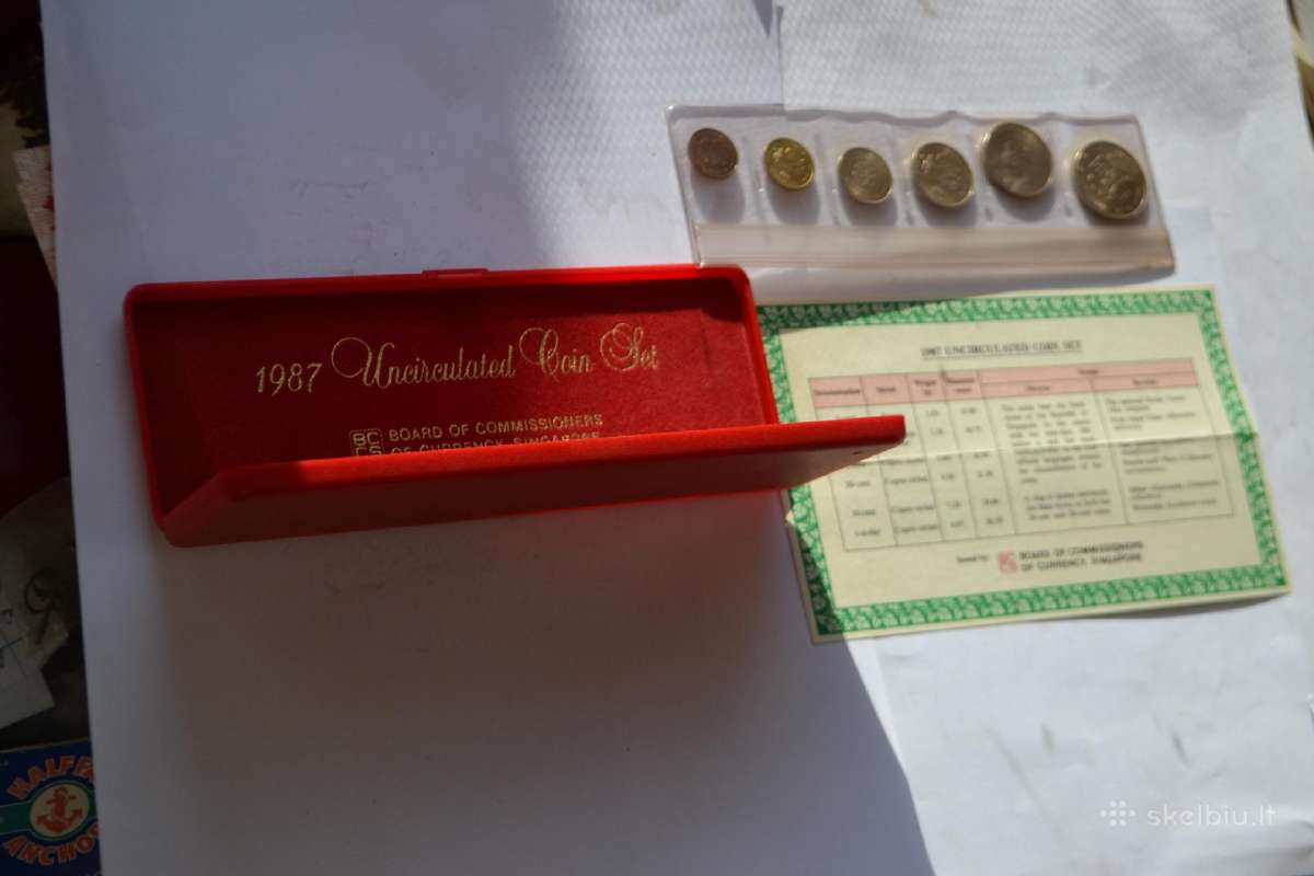 Singapuro kolekcines monetos