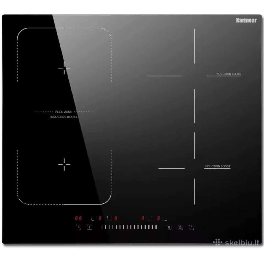 Indukcinė kaitlentė Kariniear su Flex zona 60cm