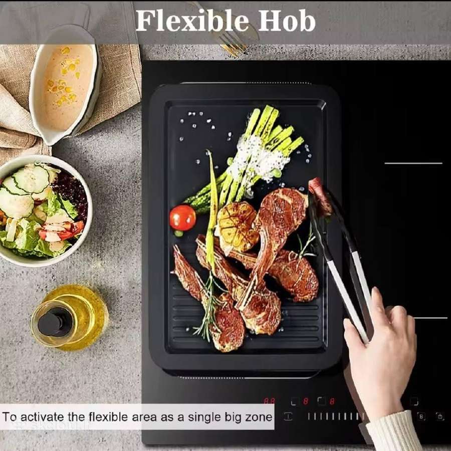 Indukcinė kaitlentė Kariniear su Flex zona 60cm - nuotraukos Nr. 3