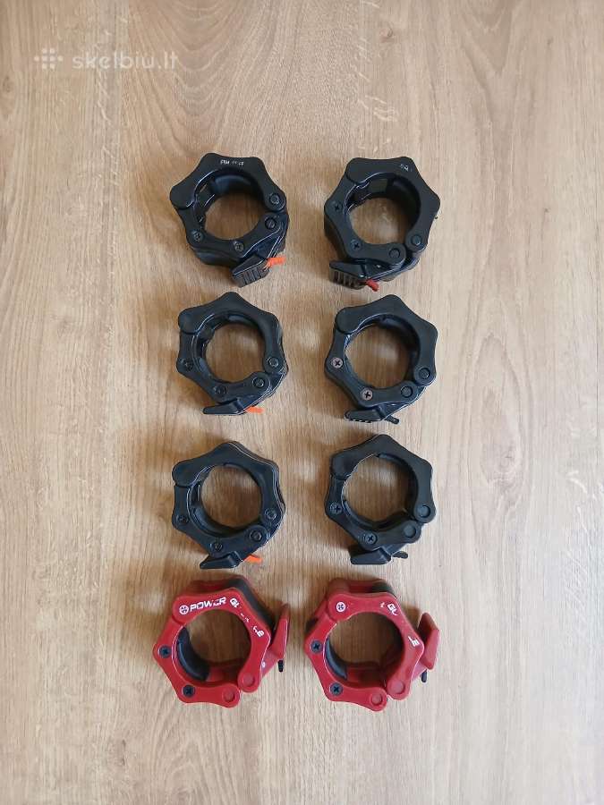Plastikiniai grifo užraktai 50 mm, 8 vnt.