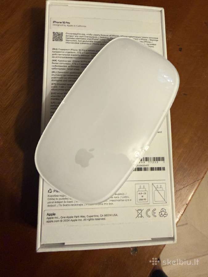Apple Magic Mouse 2 (sidabrinė) - nuotraukos Nr. 3