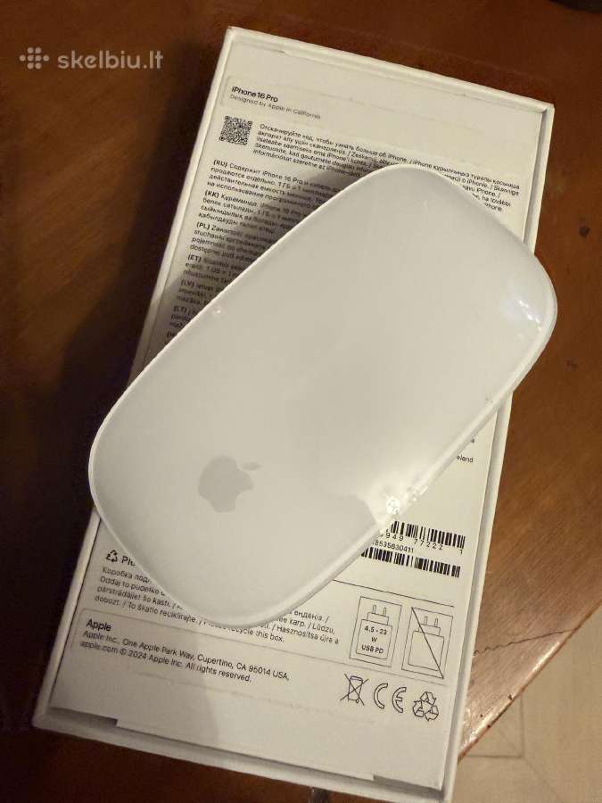 Apple Magic Mouse 2 (sidabrinė) - nuotraukos Nr. 4