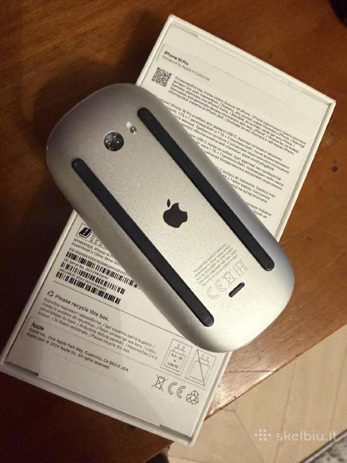 Apple Magic Mouse 2 (sidabrinė) - nuotraukos Nr. 5