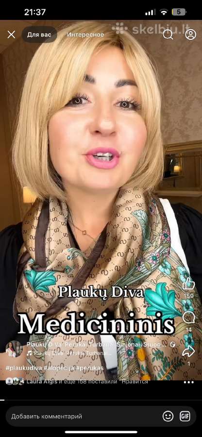 Medicininiai Perukai (Plaukų Diva) - nuotraukos Nr. 12
