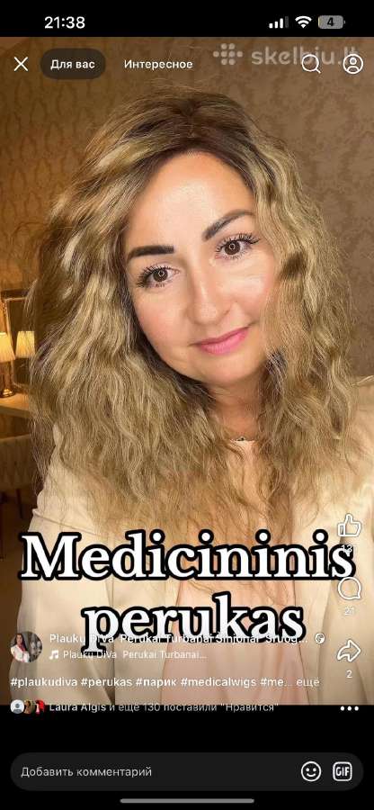 Medicininiai Perukai (Plaukų Diva) - nuotraukos Nr. 20