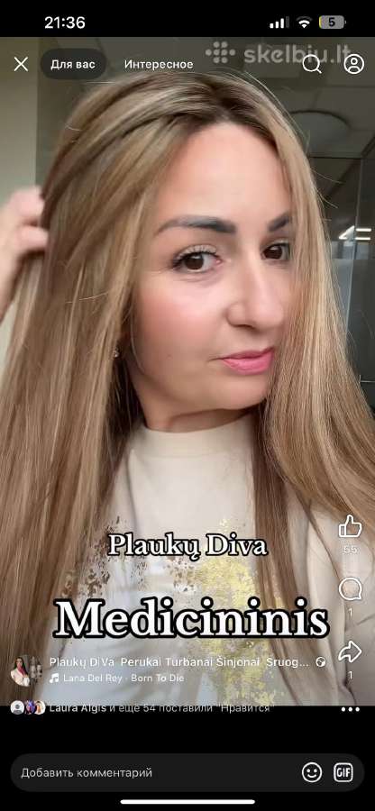 Plaukų Diva(natūralių plaukų perukai)turbanai - nuotraukos Nr. 36