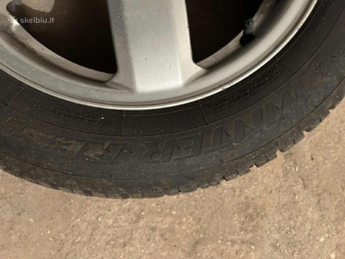 Žieminės padangos su ratlankiais 185/60 R15 4vnt - nuotraukos Nr. 3
