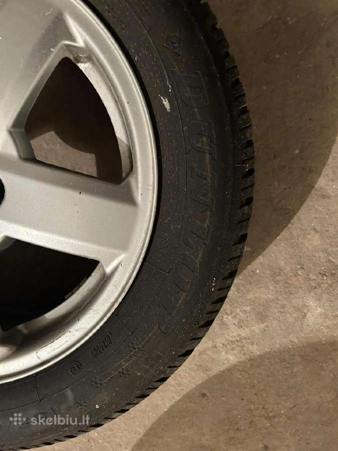 Žieminės padangos su ratlankiais 185/60 R15 4vnt - nuotraukos Nr. 8