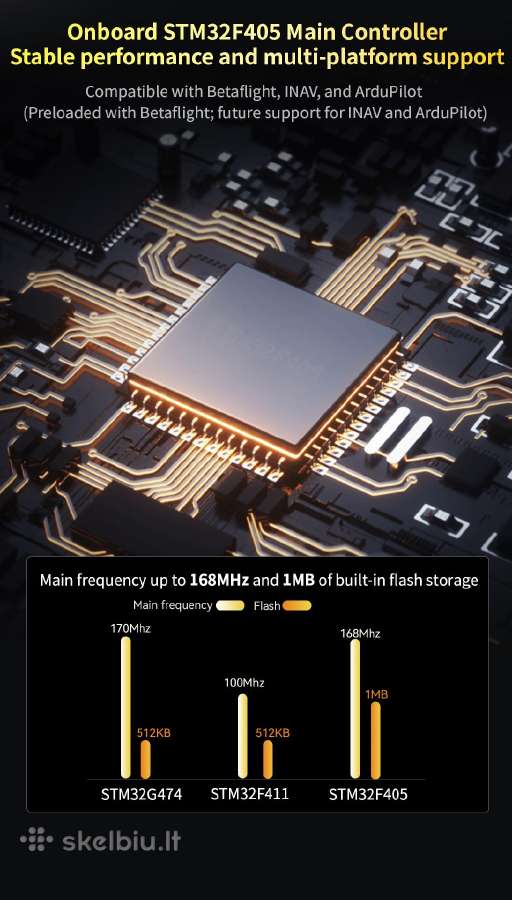 Nauji Speedybee V5 Ox32 55a 30x30 Fc&esc Stack - nuotraukos Nr. 22