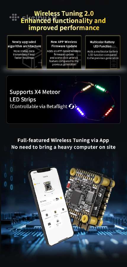 Nauji Speedybee V5 Ox32 55a 30x30 Fc&esc Stack - nuotraukos Nr. 24