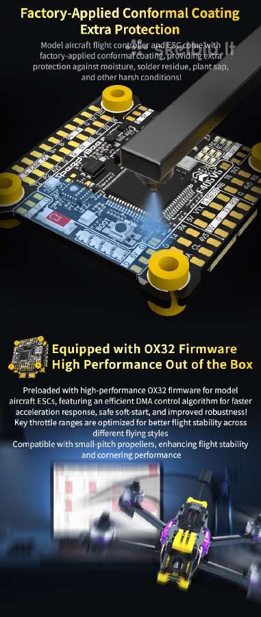 Nauji Speedybee V5 Ox32 55a 30x30 Fc&esc Stack - nuotraukos Nr. 26