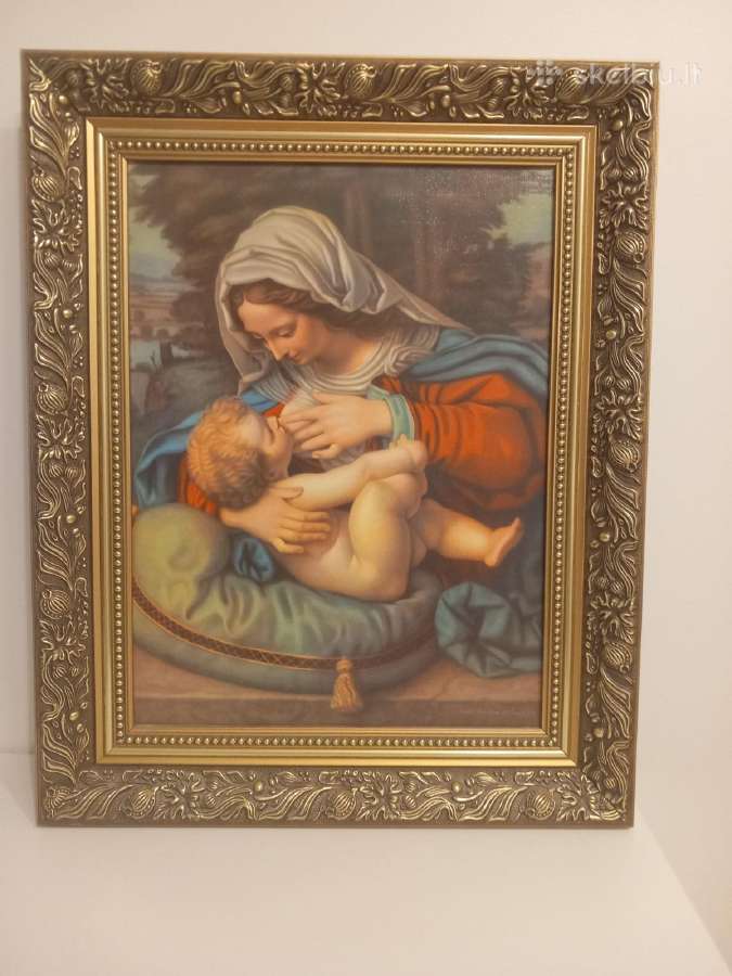 Paveikslas "Madonna su kūdikiu"