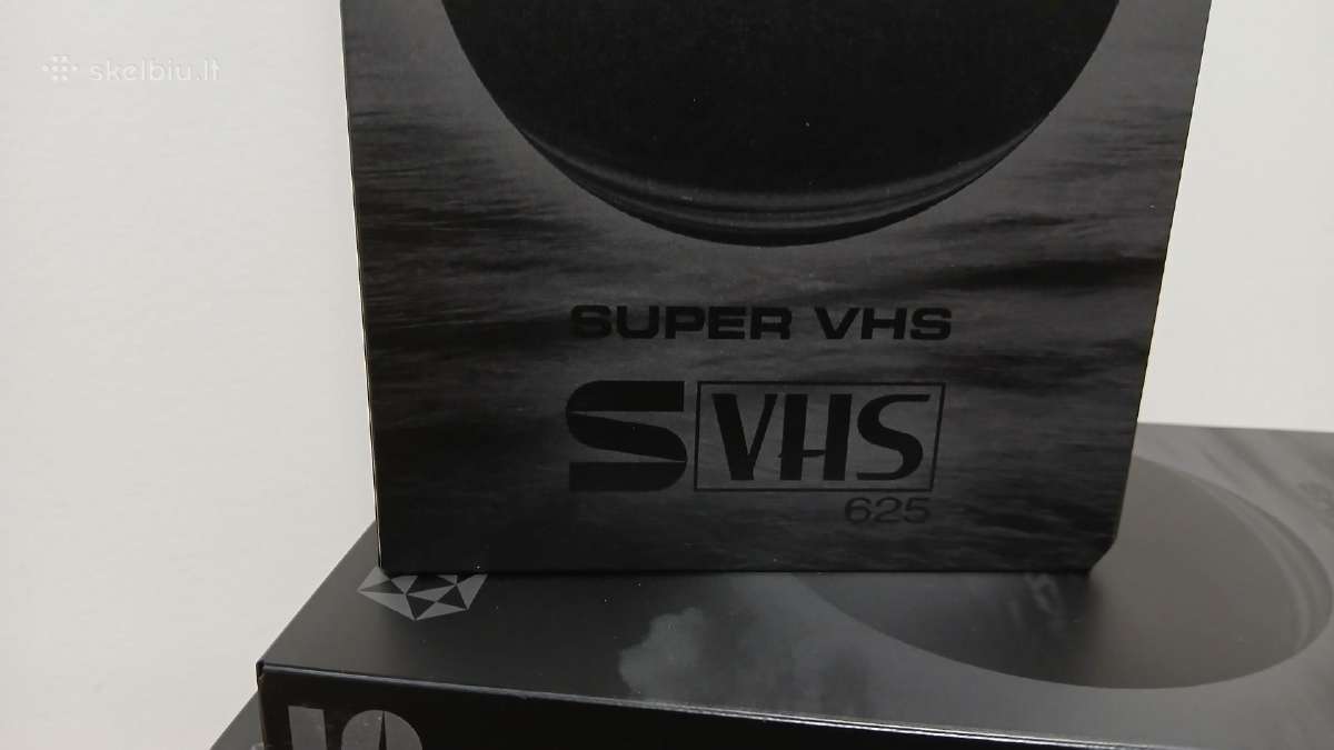 Super Vhs kasetes svhs liko 3 vnt. - nuotraukos Nr. 3