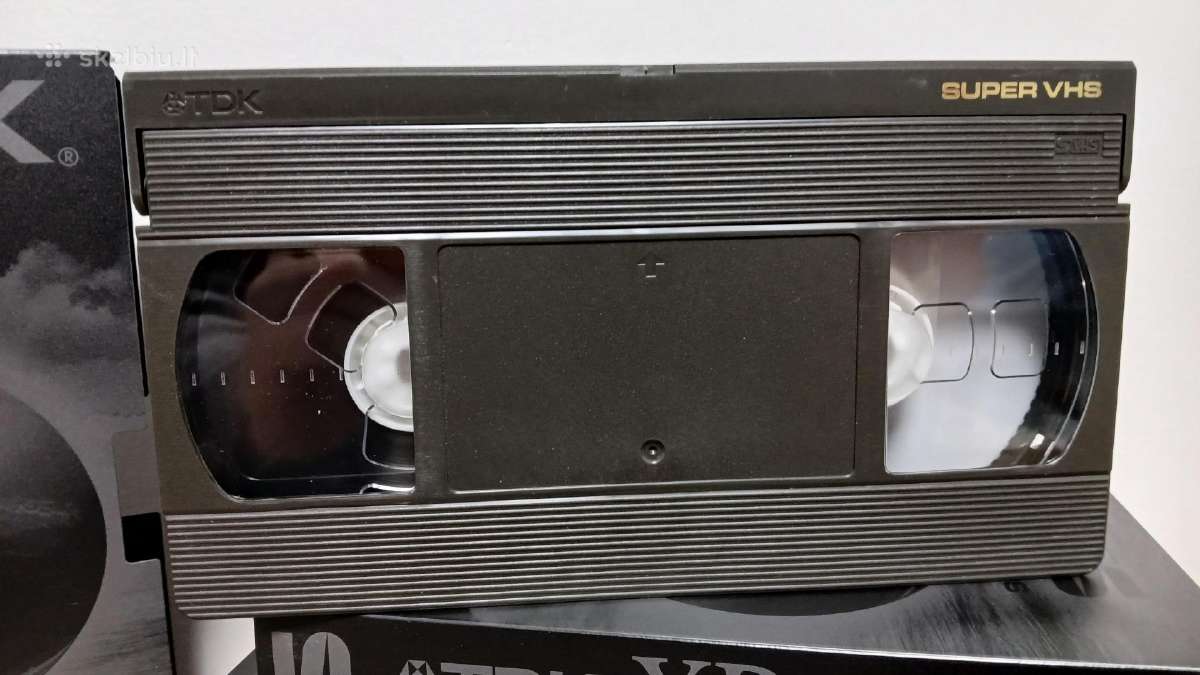 Super Vhs kasetes svhs liko 3 vnt. - nuotraukos Nr. 4