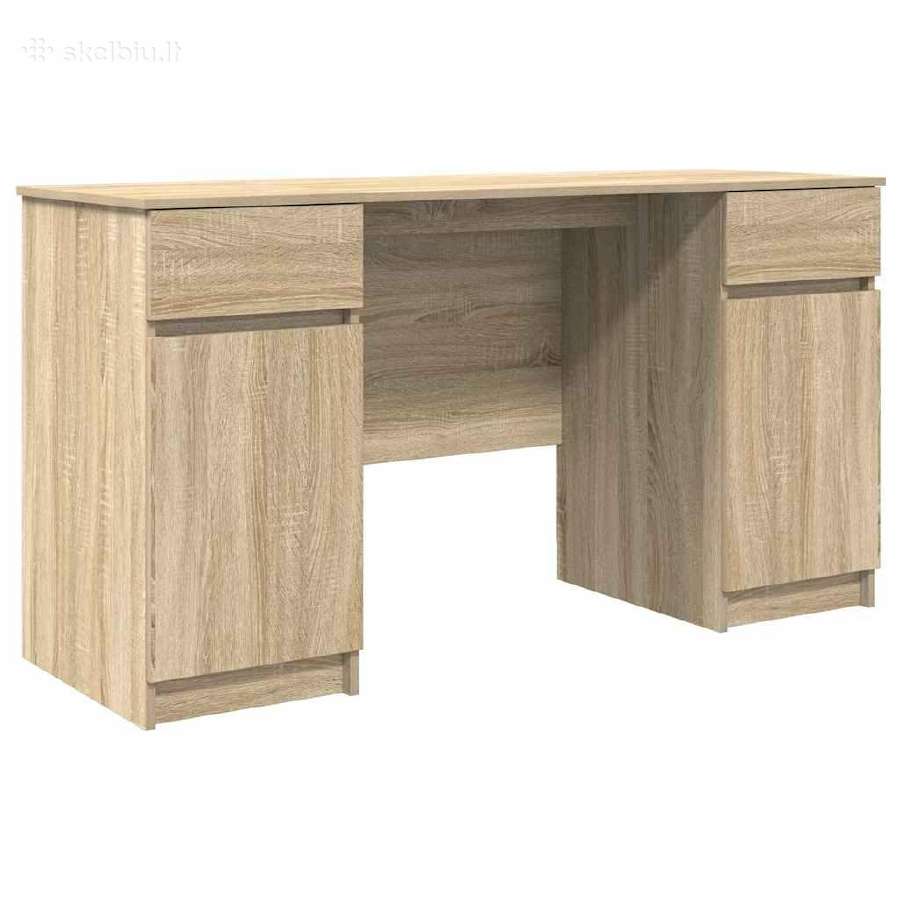 Stalas juoda ąžuolo vidaxl - nuotraukos Nr. 3
