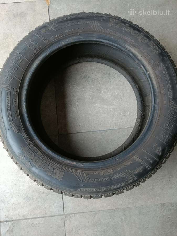 Žieminės padangos 185/60 R15 - Barum 4 vnt - nuotraukos Nr. 2