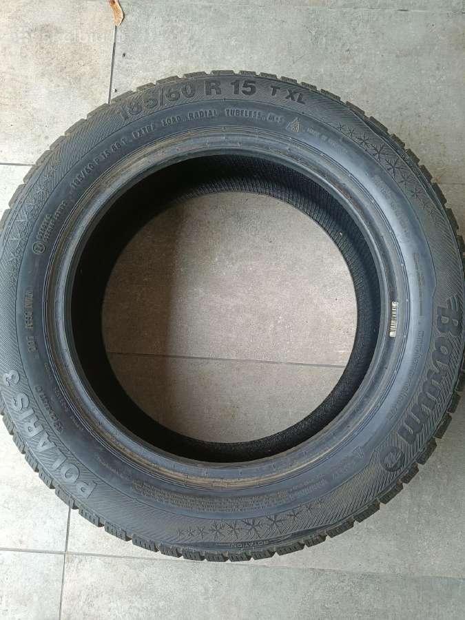 Žieminės padangos 185/60 R15 - Barum 4 vnt - nuotraukos Nr. 4