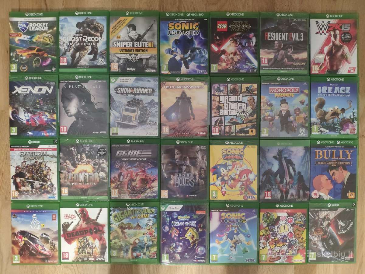 Xbox one zaidimai, series x zaidimai, pigiai - nuotraukos Nr. 5