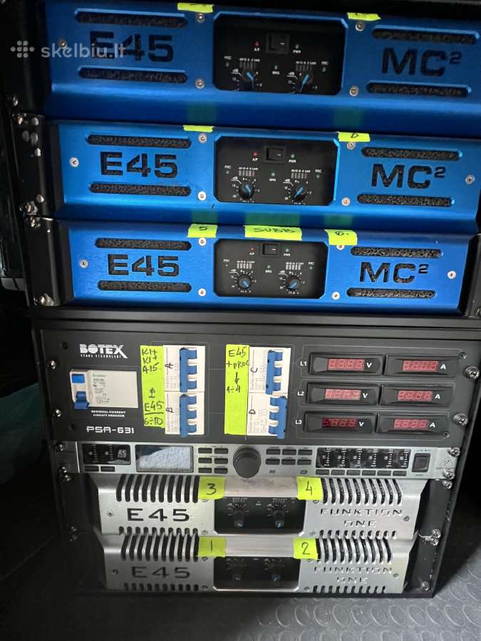 Parduodu Mc2 E45 Stiprintuvus