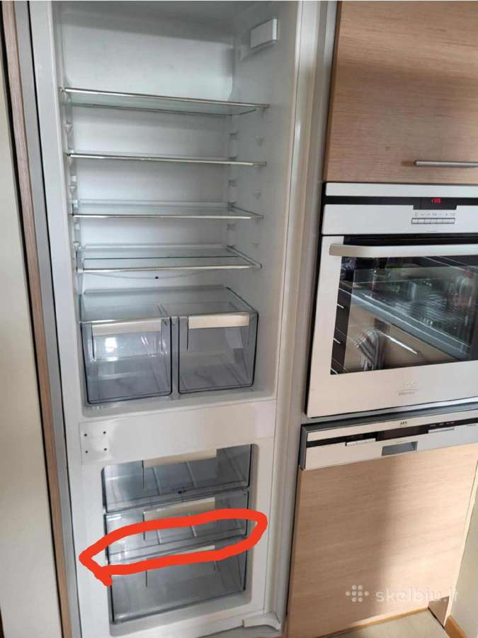 Šaldytuvo Aeg kameros stiklo lentyna - nuotraukos Nr. 2