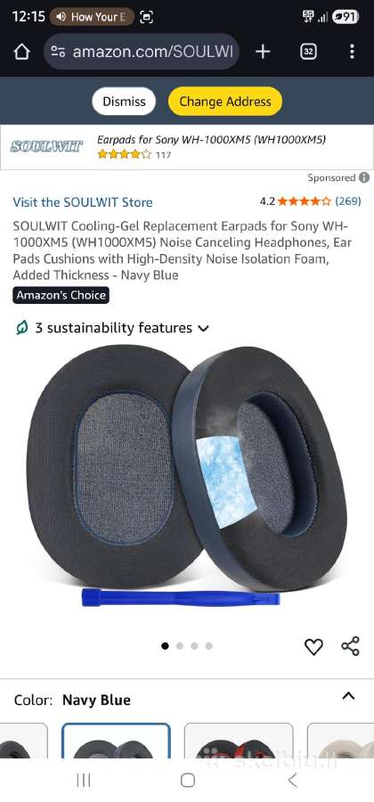 Sony 1000xm5 - nuotraukos Nr. 9