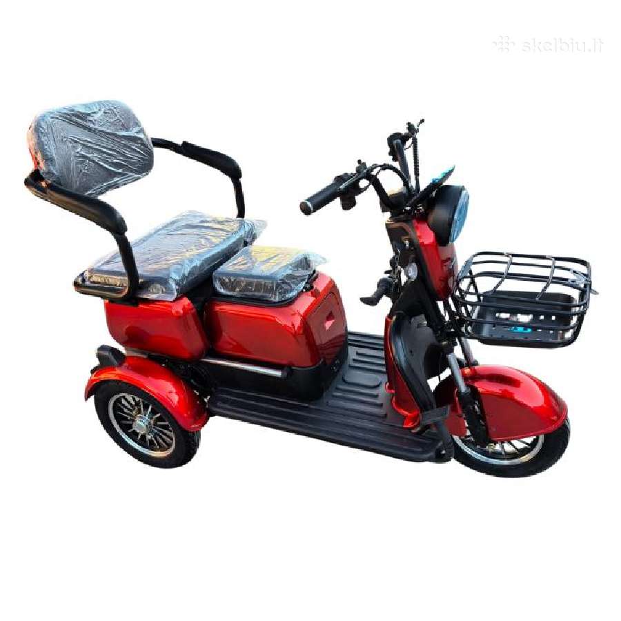 Elektrinis triratis skuteris M20r - be teisių - nuotraukos Nr. 2