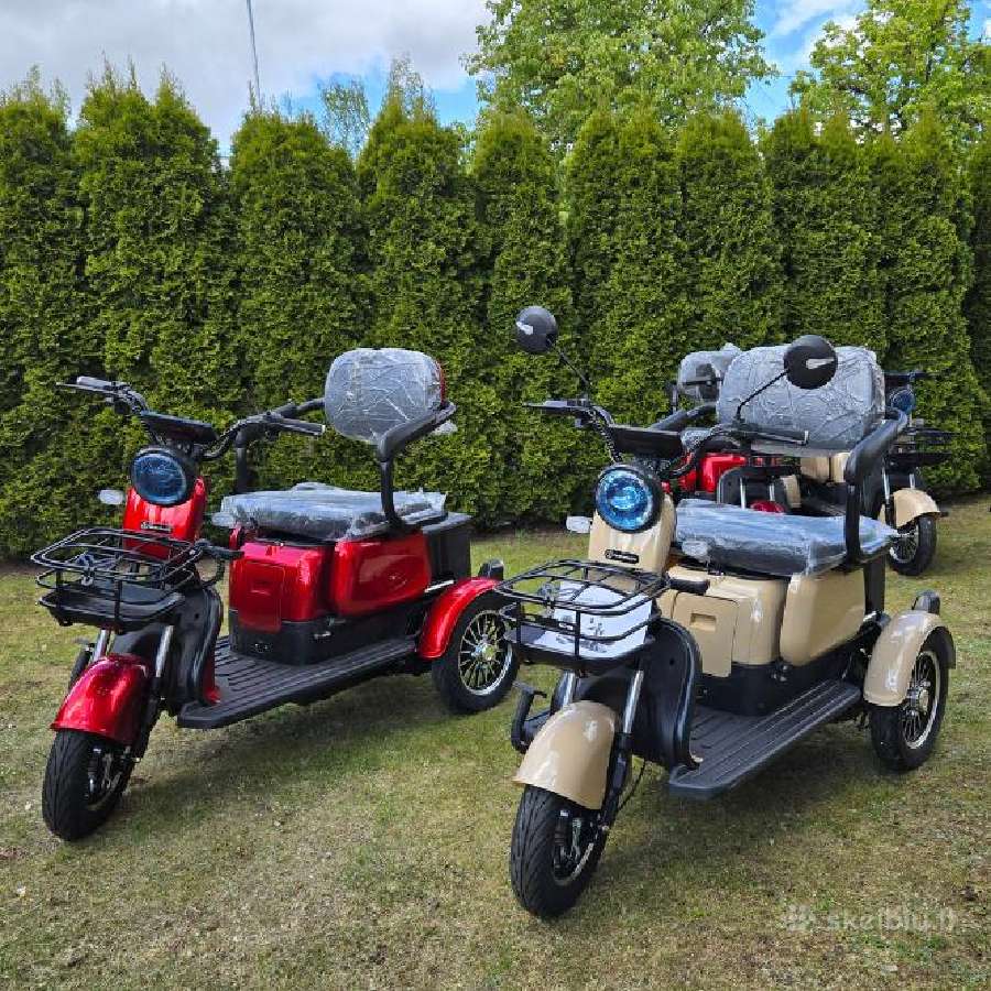Elektrinis triratis skuteris M20r - be teisių