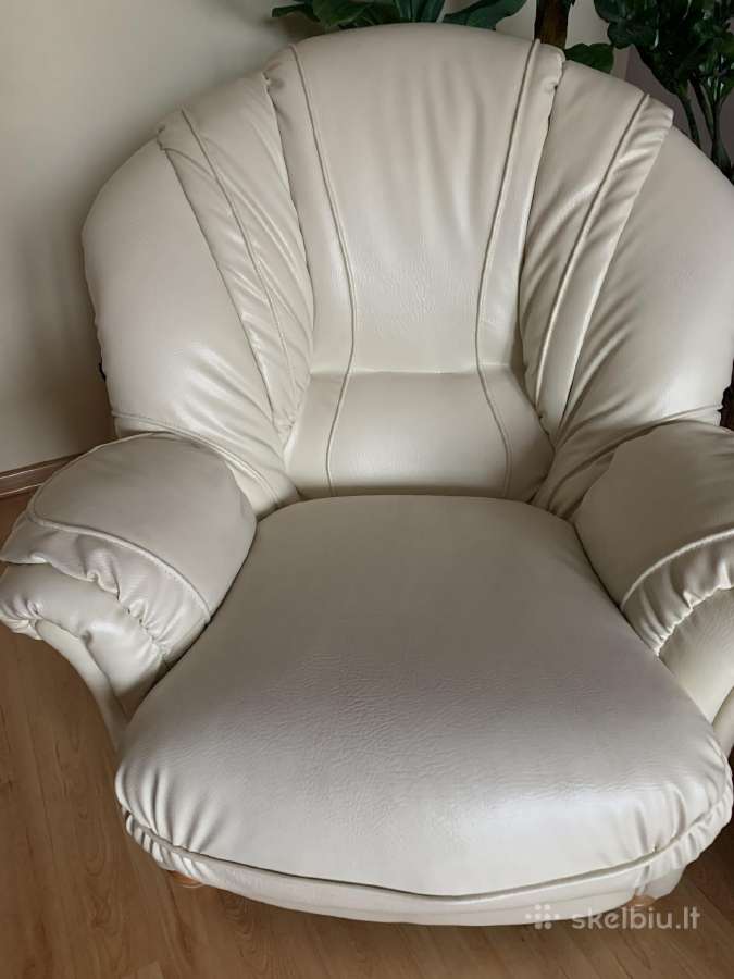 Sofa su miegama funkcija ir du foteliai - nuotraukos Nr. 4